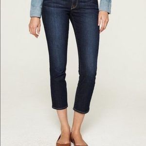 Lucky Brand Sofia Capri Dark Wash Jeans